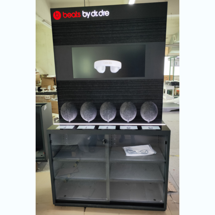 Electronics display racks