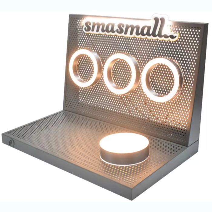 Electronics display racks