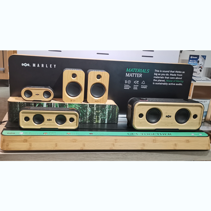 Electronics display racks