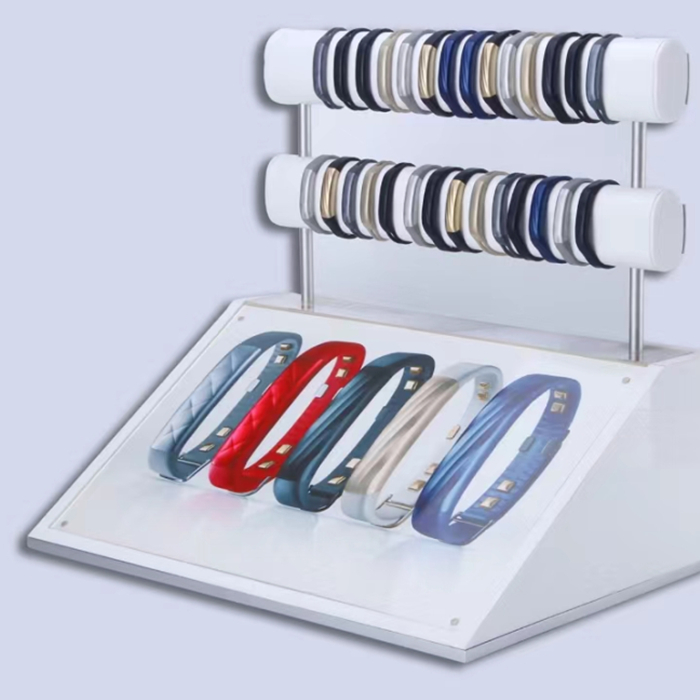 Electronics display racks